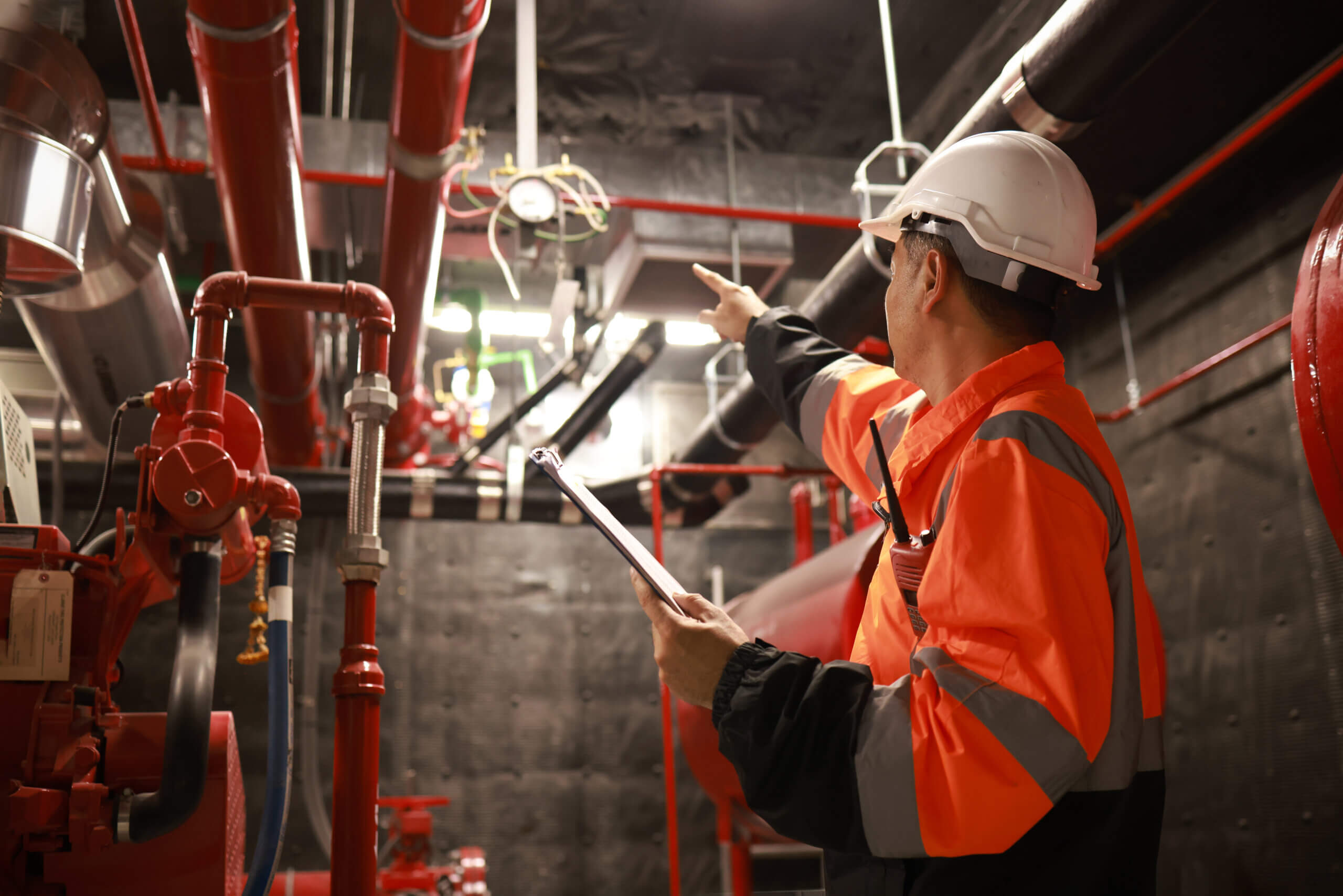 Engineer inspection safety