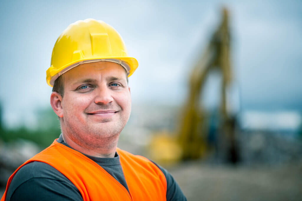 Construction Worker's Portrait