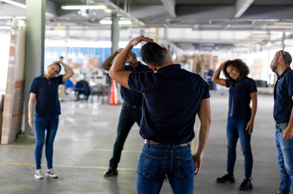 employee wellbeing exercise