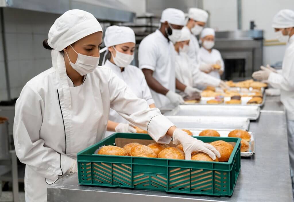 food processing bakery