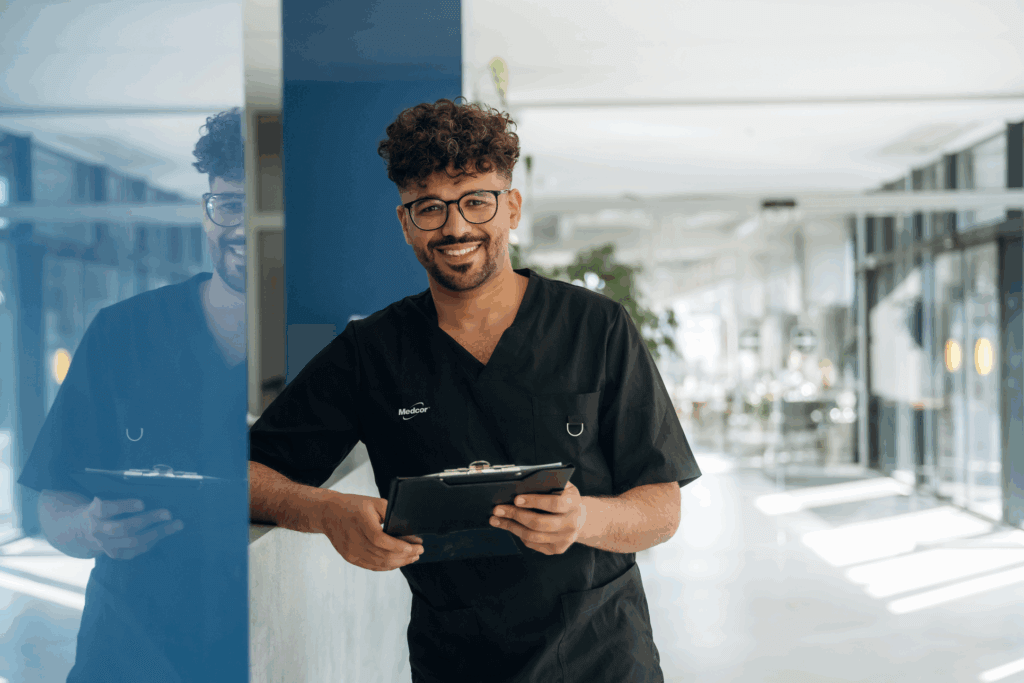 nurse advocate smiling