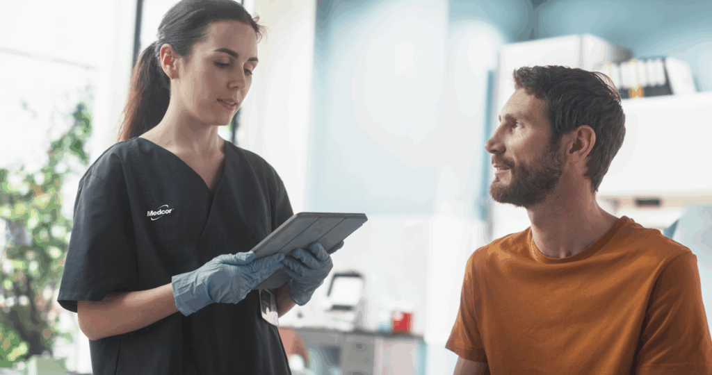 nurse patient procedure drug test