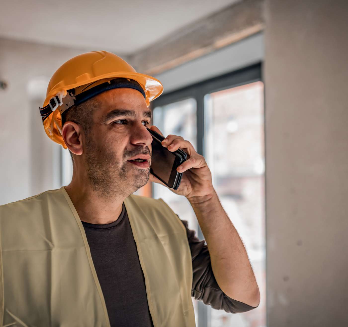 phone call on site